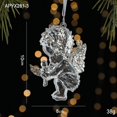 thumbnail image 3 of Colgante de árbol de Navidad de cristal transparente para Navidad, copo de nieve colgante de Navidad, adorno navideño para Año Nuevo, decoración de ventanas del hogar, 3 of 5