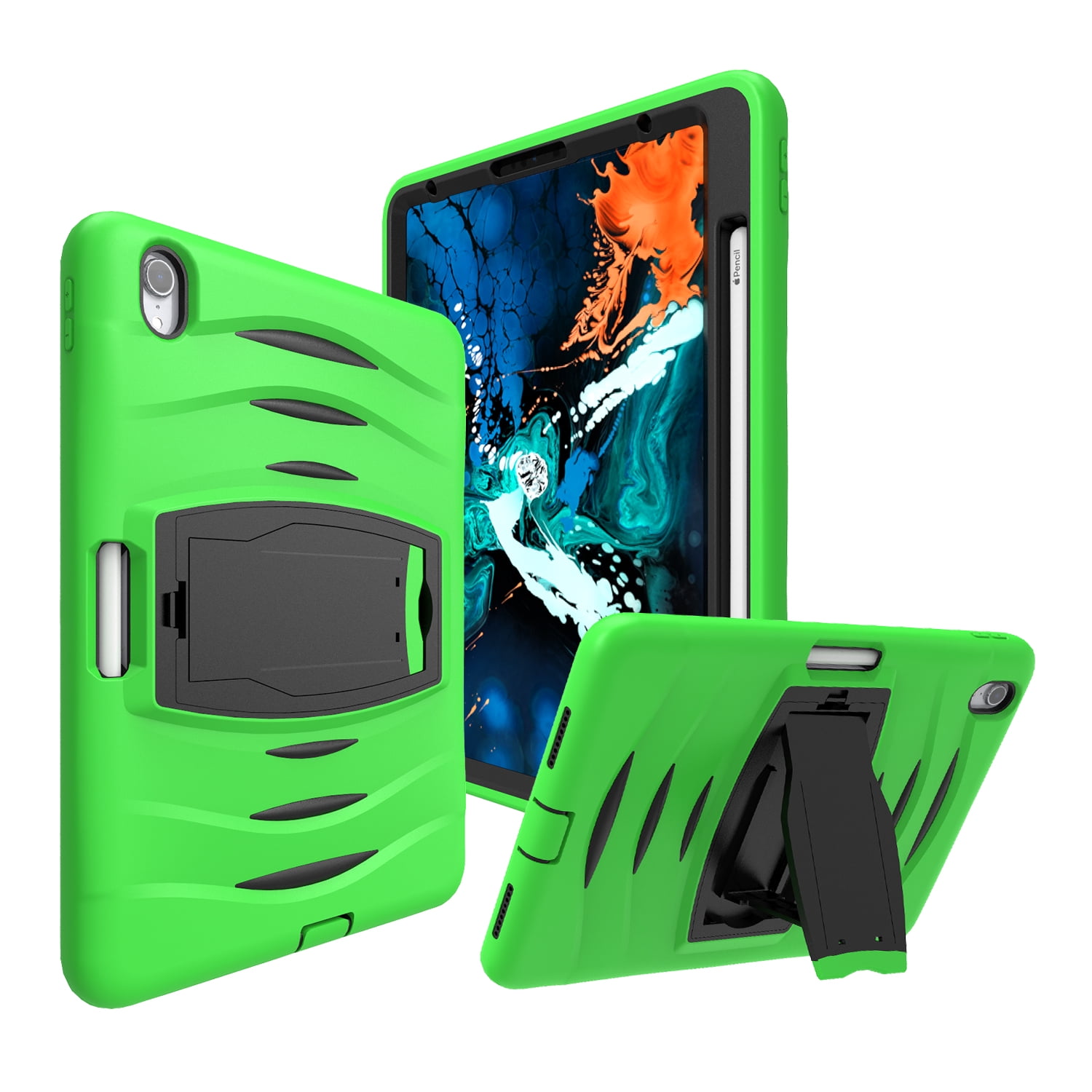 iPad Pro 11 Case, Fits 2018 iPad Pro 11 inch, KIQ Shockproof Heavy Duty