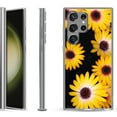 thumbnail image 1 of Shockproof Gel Phone Case for Samsung Galaxy S23 Ultra 5G, by OneToughShield ® - Yellow Flower, 1 of 4