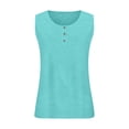 thumbnail image 5 of EKOUSN Womens-Plus-Size-Tank-Tops Summer Sleeveless T Shirts Casual Button Down Tunic Tee, 5 of 5