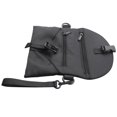 thumbnail image 2 of Bolsa de mensajero para hombre, bolsa de cremallera funcional negra impermeable de nailon Afortunado Sencillez, 2 of 5