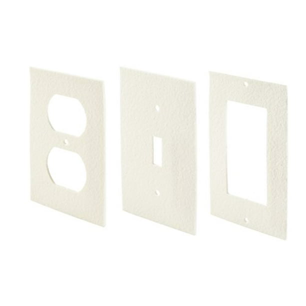 Frost King OS14H 8 Outlet & 4 Switch sealers, White