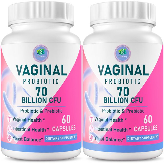 Probióticos vaginales Zwllood 70 mil millones de CFU, 13 cepas, 120 cápsulas