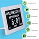 thumbnail image 3 of Calendario Digital Reloj Diurno 12 para Personas Mayores Sunnimix Relojes digitales, 3 of 8