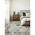 thumbnail image 3 of Rug Branch Contemporary Transitional  Blue Navy Indoor Area Rug - 5x7, 3 of 8