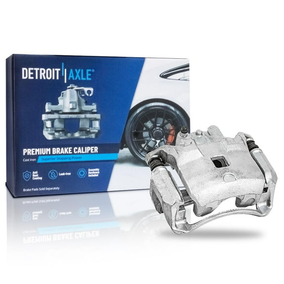 Detroit Axle - Front Right Brake Caliper w/Bracket Replacement for 2007-2019 Nissan Sentra