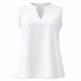 thumbnail image 1 of Blusa George para Mujer, sin Manga Blanco Talla M, 1 of 4