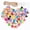 Multicolor, variant on Vikakiooze 50Pcs Love Heart Small Wooden Clothespin Craft Clips Diy Photo Cards Peg