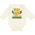 thumbnail image 3 of Inktastic Nacho Average Godson with Nachos and Cacti Boys or Girls Long Sleeve Baby Bodysuit, 3 of 5