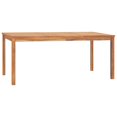 thumbnail image 5 of vidaXL 3 Piece Garden Dining Set Solid Wood Teak, 5 of 5