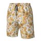 thumbnail image 4 of Balery Retro 70s 60s Flower Traje de Baño Estilo Hawaiano para Hombre, Shorts de Secado Rápido con Bolsillos-Medium, 4 of 6