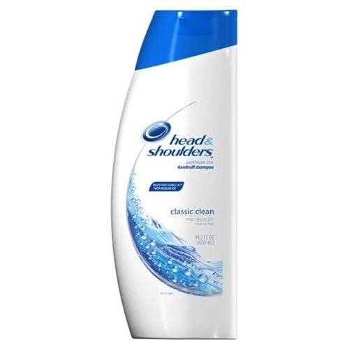 Head and Shoulders Classic Clean Daily-Use Anti-Dandruff Shampoo, 13.5 ...