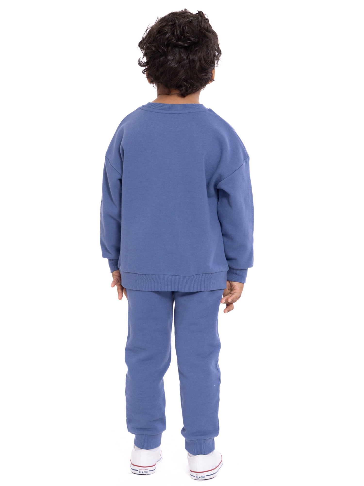 Bluey Toddler Girls Graphic Sweatshirt and Joggers Set, 2-Piece, Sizes 12M-5T
