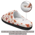 thumbnail image 5 of Psesaysky Maple Leaf Fluffy Cotton Slippers Winter Warm Slippers for Mom and Children Soft Comfortable Indoor Bedroom Slippers, 5 of 8