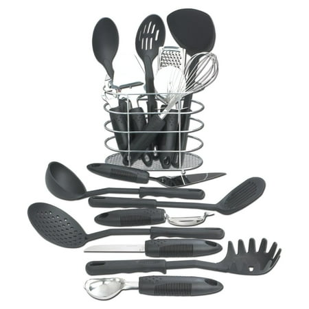 

Lwory 17 Piece Kitchen Tool Set Black