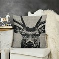 thumbnail image 2 of Decorative Throw Pillow Cover Cushion Case, Grey, 2 of 5