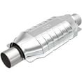 thumbnail image 1 of Magnaflow California Converter Catalytic Converter 339105 Stainless Steel Case; Single 2-1/4 Inch Inlet; Single 2-1/4 Inch Outlet; 6.375 Inch Body/12 Inch Overall Length, 1 of 6
