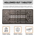 thumbnail image 6 of TPHORK 9 Piece Outdoor Patio Dining Set,Cast Aluminum Patio Furniture Set for Backyard Garden Deck Poolside,86.6" Rectangular Table and Cushioned Swivel Chairs for 8 Persons, 6 of 9