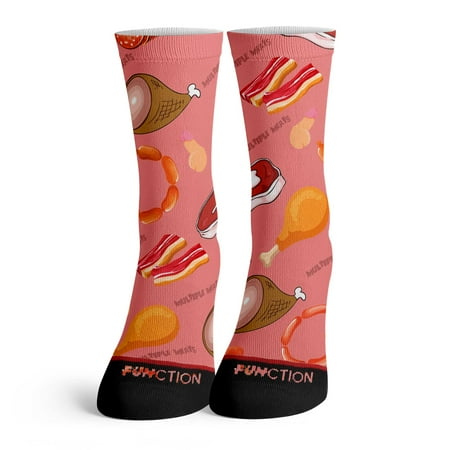 

Function - Multiple Meats Fashion Socks Ham Bacon Steak Prosciutto Chicken Drumstick Gag