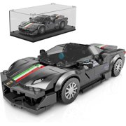 2025 latest"Speed Champions Race Car Building Kit – 358-Piece Model Car Set with Acrylic Display Case for Ages 8+, Teens & Adults (27068)"