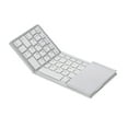 thumbnail image 4 of TFixol Wireless BT Keyboard Mini Folding Keyboard Portable Ultra Slim BT Keyboard with Touchpad for Windows/Android/iOS Silver, 4 of 8