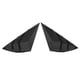 thumbnail image 4 of par de persianas de ventana, ventilación de aire, patrón de fibra de carbono, parasol deportivo, cubierta de Panel obturador de repuesto para Ford Mustang Mach‑E, 4 of 5