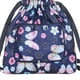 thumbnail image 2 of Baloncesto Yoga Bolso Cordón Plegable Mujeres Mochila para Viajes (Mariposa), 2 of 5