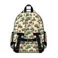 thumbnail image 3 of Cartoon Tractors Barns Beige Pattern Backpack for School,Cute School Bag,Schoolbag with Adjustable Shoulder Straps & Padded Back,15.25"x11.5"x5.25", 3 of 5