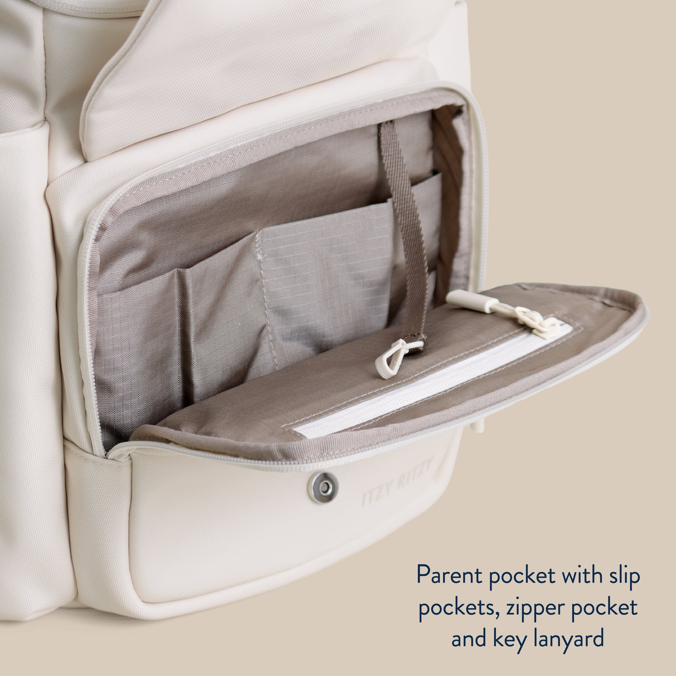 Itzy Ritzy Belong Bucket Backpack™ Cream