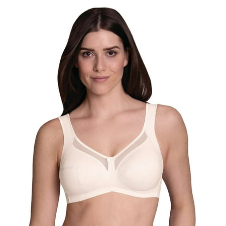 Anita Clara Women's Non-Wired Comfort Bra - Non-Padded, Crystal Detail, Size 44G, Wide Straps For Support