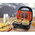 thumbnail image 5 of 3-in-1 Snack Maker - Deep Fill Waffle Iron With Three Baking Trays 26-27s, 5 of 5