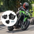 thumbnail image 3 of de cubierta del motor de motocicletas se la la adaptaciónción a 2015-2021 de repuesto, negro, premium, duradero Patrón de fibra de carbono, 3 of 7