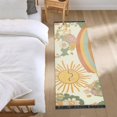 thumbnail image 3 of Yayeee Runner Rug for Bedroom 2'x6' Machine Washable Hallway Non Slip Mat, Beige Clouds, 3 of 8