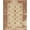 Rust Red Beige Cream, Pattern 12, variant on ODIKA 8'x10' Washable Area Rug Non-Slip Chair-Friendly Mat Vintage Abstract Olive Geometric Mosaic With Earth Tone Diamond Accents for Dining Room, Large Office, Lounge