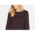 thumbnail image 2 of KAREN SCOTT Womens Black 3/4 Sleeve Evening Top Size: M, 2 of 3