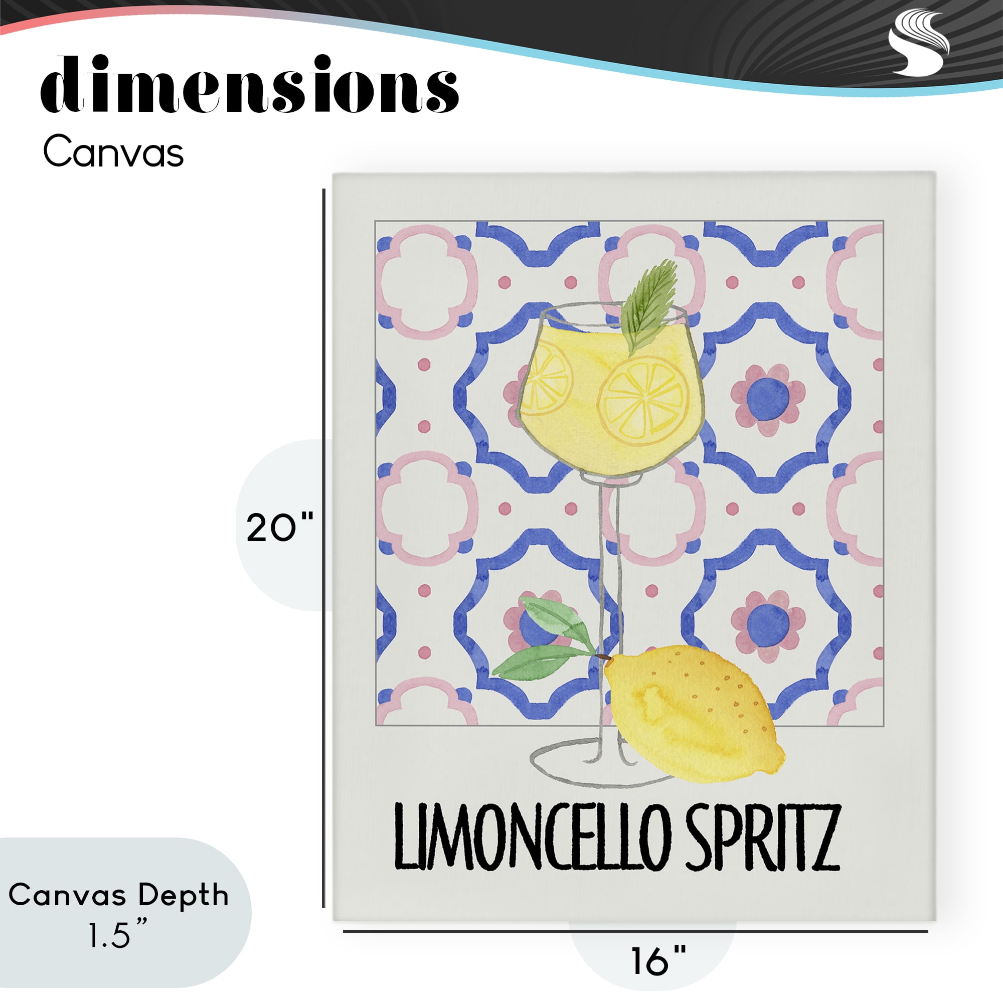 Stupell Industries Italy Spritz on My Mind Canvas Wall Art, design by Nina Jacobs