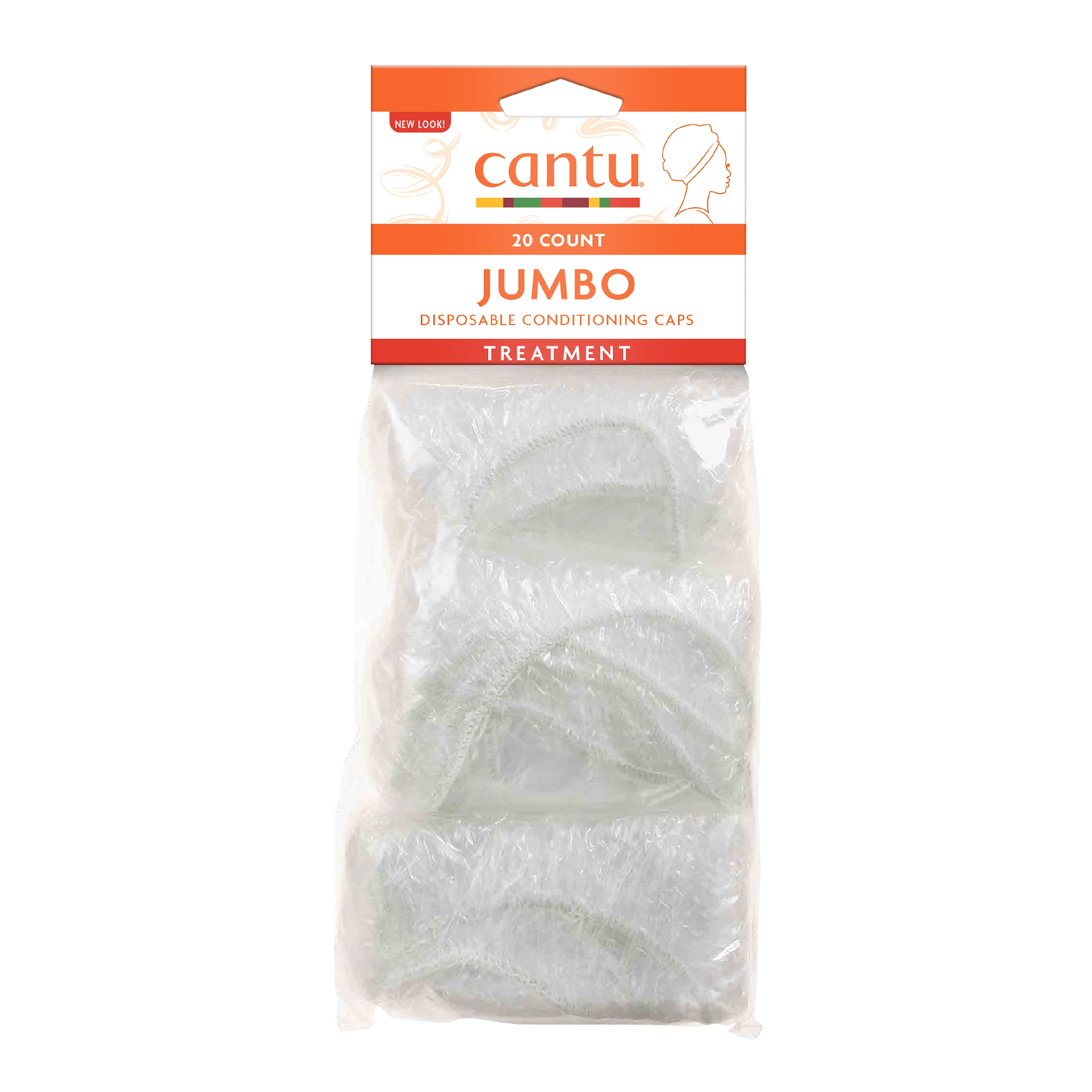 Cantu Jumbo Disposable Treatment & Shower Conditioning Caps, 20 Ct