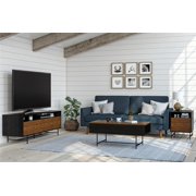 Reznor End Table, Black Oak