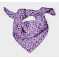 thumbnail image 3 of Bimba Purple Paisleys Paisley Pure Silk Printed Scarf Dupatta Head Neck Wrap Bandanas For Women 40 x 40 Inches, 3 of 6