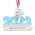 thumbnail image 4 of Personalized Babys First Christmas Ornament 2024 - My First Christmas Ornament - 2024 Baby Boy First Christmas Ornament, 1st Christmas Baby Ornament 2024 - Free Customization, 4 of 9