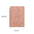 thumbnail image 2 of Kabnic Whiteboard Notebook, Reusable Dry Erase Whiteboard, A5 Portable Dry Erase Pad with PU Cover White Board for Notes Lists Memo Message Presentation, Coffee, 2 of 7