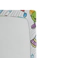 thumbnail image 2 of Ambesonne Cartoon Fitted Sheet, Space Rocket, Twin XL Size, Multicolor, 2 of 2
