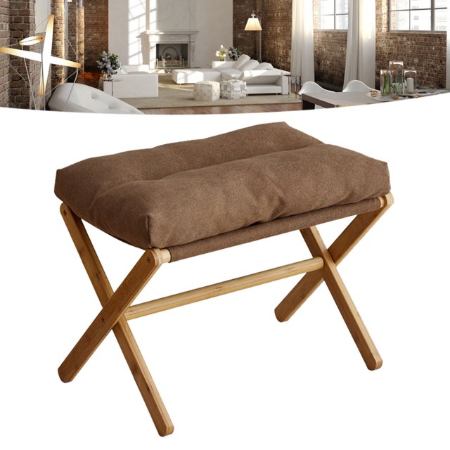 Multifunctional Office Sofa Foot Stool, Soft and Comfortable Cushion, Strong Construction, Simple and Stylish Design, Living Room, Dressing Room, Bedroom