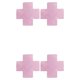 thumbnail image 3 of Guardurnaity 1 par de empanadas, cubiertas para pezones, sujetador desechable antiprotuberancia, suministros de estilismo elegantes, fiestas, cruz rosa 2Conjunto, 3 of 6