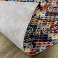 thumbnail image 5 of Ambesonne Modern Place Mats Set of 4, Paisley Spots, Standard Size, Multicolor, 5 of 6