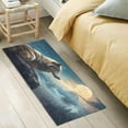 thumbnail image 5 of Dreamtimes Night Wolf Pattern Kitchen Mat 20"x39", Non Skid Kitchen Runner Rug Absorbent Resist Dirt Kitchen Floor Mat Comfort Standing Mat for Kitchen, Floor, Office, Sink, Laundry, 5 of 6
