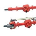 thumbnail image 3 of Actualice El Conjunto Del Eje Delantero Y Trasero CNC para D90 D91 D99s MN90 MN96 1/12 Scale RC Crawler Pickup Camioneta Accesorio Titanio rojo CUTICAT  eje trasero delantero del coche rc, 3 of 5