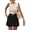 Apricot+Khaki, variant on 2 Piece Sets for Women Summer Sleeveless Matching Short Sets Tank Crew Neck Airport Travel Outfits Pockets