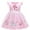 Pink Mermaid, variant on ATAIKU 1-6T Toddler Kids Girls Halloween Princess Dress Up Baby Girls Tulle Dress for Birthday Christmas Party