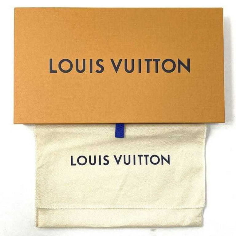 Pre-Owned Louis Vuitton Long Wallet Zippy Organizer Navy Neon Red Monogram  Ink Upside Down M62931 Canvas CA2118 LOUIS VUITTON Kim Jones Collaboration